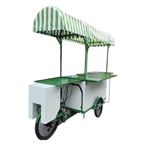 Triciclo Elettrico Mobile per Trasporto Merci e Carretto Alimentare per Caffè, Street <span class=keywords><strong>Food</strong></span> e Servizio Bevande - Product Image 1