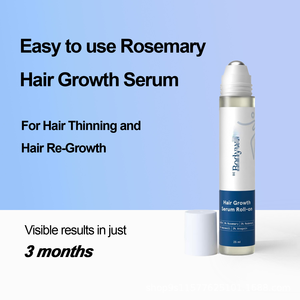 Suero Capilar con 3% de Romero y Vitamina C para el Cabello, 25 ml - Be-bodywisee, Ácido Hialurónico, para el Crecimiento del Cabello en Mujeres, Uso Doméstico - Product Image 2