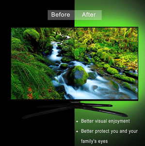 <span class=keywords><strong>Tira</strong></span> de Luces <span class=keywords><strong>LED</strong></span> RGB 5050, Control por aplicación, <span class=keywords><strong>USB</strong></span> <span class=keywords><strong>5V</strong></span>, lámpara Flexible, cinta de diodos para Festival, dormitorio, <span class=keywords><strong>Tira</strong></span> de Luces, TV, PC, Luz de escritorio - Product Image 2