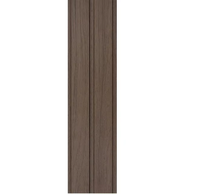 Panneaux muraux rainurés en bois massif de 18 mm, imperméables, à grain de bois, solution de revêtement décoratif pour les espaces résidentiels et commerciaux