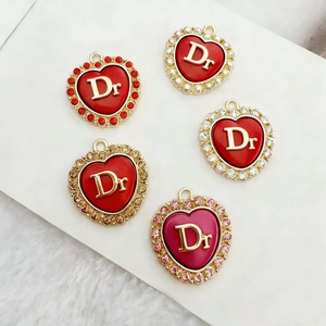 Ready to Ship Designer <b>Charm</b> Pendant with Diamond Luxury Brand Crystal <b>Charms</b> Decorative Fashion Pendants <b>Charms</b> for DIY - Product Image 6