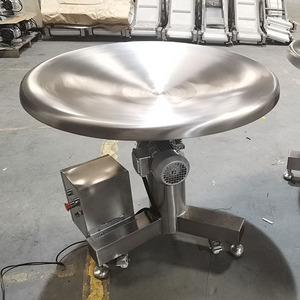 Vòng chai unscrambler và phân loại máy Turntable tích lũy quay bảng cho dây chuyền chế biến thực phẩm - Product Image 5