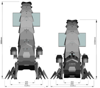 Chaise de Jeu PC Scorpion CLUVENS à Gravité Zéro Vente Chaude, Cockpit Entièrement Électrique Inclinable pour 3 Moniteurs IW-SK