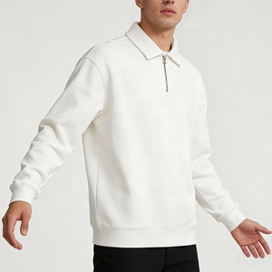<span class=keywords><strong>Felpa</strong></span> da <span class=keywords><strong>Uomo</strong></span> di Alta Qualità con Zip 1/4, <span class=keywords><strong>Colletto</strong></span> Personalizzato, Taglie Grandi, per l'Autunno - Product Image 1