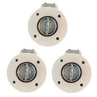 Vanne papillon en aluminium pour automatisation AC, cuivre, pour transformateur, relais, radiateur DN80 DN100 DIN42560 C5, protection contre la corrosion
