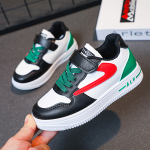 Chaussures d'école à semelle en caoutchouc pour enfants, vente en gros, baskets de sport pour enfants, chaussures confortables à scratch pour usage quotidien - Product Image 4