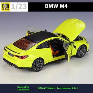 Hot 1:23 B-M-W M4 Licence Produit Pullback Voiture Alliage Véhicule Modèle Ornements Simulation Alliage Moulé Sous Pression Modèle De Voiture En Alliage - Product Image 3
