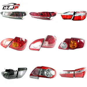 rear tail light lamp led combination assembly led tail lights 2010 2013 for toyota corolla body kit taillight