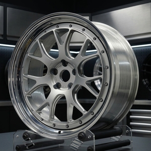 Ruedas Personalizadas de Dos Piezas Forjadas GUDE, 18, 19, 20 Pulgadas, con Diseño Cóncavo para <span class=keywords><strong>BMW</strong></span> <span class=keywords><strong>M3</strong></span>, Corvette C8, Audi RS6, Mercedes C63 - Product Image 2