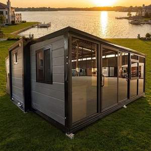 บ้านสำเร็จรูป NewGen Tiny Homes ดีไซน์ทันสมัย ขนาด 20FT30FT40FT รูปทรงสี่เหลี่ยมผืนผ้า โครงสร้างแข็งแรง กันน้ำ ขยายได้ สไตล์มินิมอล - Product Image 2
