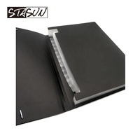 Carpeta Profesional A4 de 13 Compartimentos, Carpeta Expandible de Alta Capacidad, Organizador de Documentos Resistente al Agua para la Escuela y la Oficina