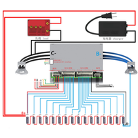 Carte PCB PCBA ANT Smart BMS 7-16S 420A (pic 1050A) pour la protection de batterie avec module d'équilibrage actif 16S 5A