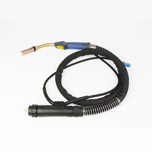 ปืนเชื่อม Mig ระบายความร้อนด้วยน้ำ501D หมาป่าสีดำรับรอง CCC CE ECM - Product Image 2