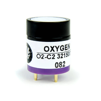 Sonde d'oxygène O2A2 4oxv O2c2 O2m2 sans détection de fausse alarme pour analyseur de gaz et détecteur de gaz, compatible avec le détecteur BW MSA