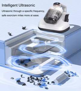 Aspirateur portatif d'acariens de poussière de lit intelligent Double taraudage nettoyage de <span class=keywords><strong>matelas</strong></span> ultraviolet pour l'usage domestique - Product Image 3