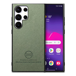 Étui de téléphone populaire en cuir PU à grain tissé pour <span class=keywords><strong>Samsung</strong></span> Galaxy S26 S25 S24 S23 Ultra A07 A17 A37 A57 A16 A36 A56 A15 A35 A55 - Product Image 6