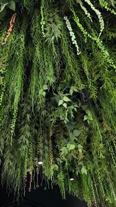 Plantas Artificiales de Ratán, Decoración para Hoteles y Restaurantes, Plantas Verdes, Hiedras Artificiales Colgantes para Techo - Product Image 3