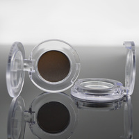 Palette de fards à paupières cosmétiques vide, forme ronde, étui Compact Transparent, maquillage, 26mm, 1 pièce