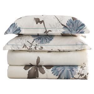 ベッドリネンコットンプリントラグジュアリーコットン寝具セット<span class=keywords><strong>3</strong></span>個綿100% 羽毛布団カバーセット - Product Image 1