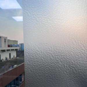 HOT SALE Modern PET Self-adhesive Water Ripple <b>Window</b> <b>Film</b> with Heat Insulation UV Cut Decorative Glass <b>Film</b> for Home Decoration - Product Image 2