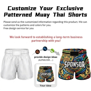 Pantalones Cortos de Entrenamiento para Hombre, Diseño Personalizado de Dragón, UFC, Muay <span class=keywords><strong>Thai</strong></span>, para Gimnasio, Artes Marciales, Boxeo - Product Image 4