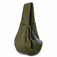 Sac de transport pour animaux de compagnie, respirant, mains libres, bandoulière, pour chat et chien, 7,5 kg, polyester, 15 couleurs, OEM, vente en gros