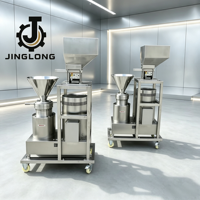 Hoge kwaliteit amandel pinda sesam chili peper colloïdmolen emulgerende machine colloïdmolen