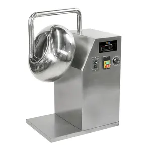 Paslanmaz çelik fıstık kaplama makinesi/çikolata panning makinesi