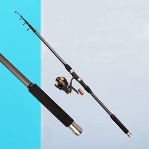 3M 3,6 m 3,9 M 4,2 m fuera de la Costa Alta Calidad Rock Bass agarre de agua salada Surf ultra ligero <span class=keywords><strong>Spinning</strong></span> fibra de carbono caña de pescar telescópica - Product Image 3