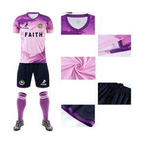 Aanpasbare Voetbaltenue Uniform Voor Heren Nieuw Effen Voetbalshirt Voor Voetbalkleding In Groothandel - Product Image 4