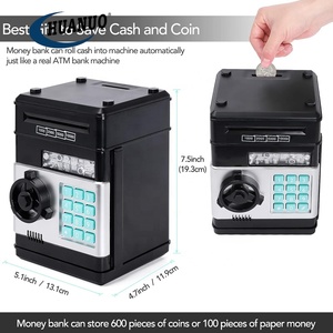 Tirelire pour enfants Mini ATM Cash Coin <span class=keywords><strong>Banks</strong></span> avec mot de passe Boîte d'économie d'argent - Product Image 6
