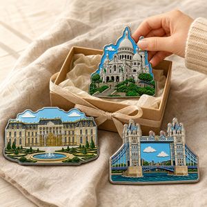 Free Sample Custom Design Zinc Alloy <b>London</b> Santorini Tourist Souvenir 3D Metal Fridge Magnet - Product Image 2
