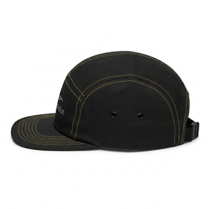 Gorras Planas de 5 Paneles de Primera Calidad al por Mayor de Fábrica China - Gorras de Campamento con Costuras en Contraste Personalizadas para los Mercados de EE. UU., UE, Reino Unido y Australia - Product Image 2
