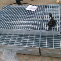 Grille en acier galvanisé à chaud pour système de drainage routier