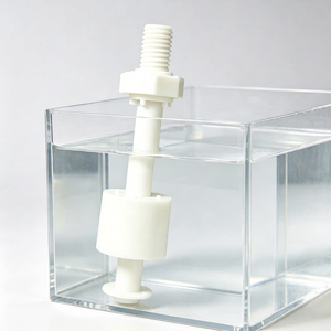 Capteur de niveau de liquide, interrupteur à flotteur en plastique blanc avec câble noir pour la détection de niveau élevé ou bas, refroidisseur d'air évaporatif - Product Image 1