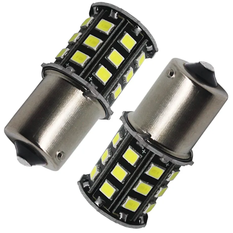 T20 P21w Ba15s T25 7443 7440 3156 3157 Richtingaanwijzer Remlicht 1157 1156 Led-lampen 2835 33smd Led Voor auto