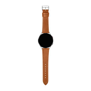 Bracelet en cuir véritable pour montre <span class=keywords><strong>huawei</strong></span>, 22mm, 20mm, 4/<span class=keywords><strong>3</strong></span>/2/S3/S2, active <span class=keywords><strong>fitbit</strong></span> - Product Image 5