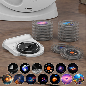 Projecteur Galaxie Amélioré Pro avec Lumières RGB, Affichage de l'Heure, Télécommande, Musique – Projecteur d'Espace Galactique pour Enfants, Cadeau et Jouet - Product Image 6