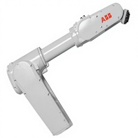 Bras robotisé ABB six axes avec commande PLC, entraînement électromécanique, protection IP65, pour assemblage de bureau, manutention et application de colle