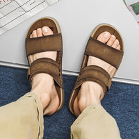 Sandales Boken à enfiler : Nouvelle tendance estivale, succès de mode en ligne, confortables, semelle souple, parfaites pour la plage