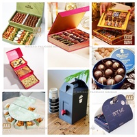 Boîte à mini-gâteaux personnalisée avec logo, pour fêtes, goûters, desserts, collations, avec séparateur, boîte à emporter pour bâtonnets de guimauves et chocolats