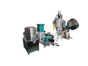 Extrudeuse de granulés flottants et coulants pour aliments aquacoles, haute production, économe en énergie, en acier inoxydable, durable - Product Image 1