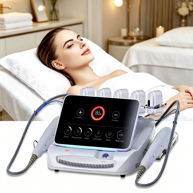 Top Selling Taibo 7D Hifu Machine Professional Face Lifting Wrinkle Removal Korean Hifu 7d Face Clean Brush Beauty Device 2026