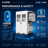 Système de stockage sur réseau haute tension LiFePO4 314Ah, armoire de stockage d'énergie solaire industrielle, plus de 6000 cycles, CE IEC 62619 MSDS DGM EMC
