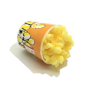 Venta al por mayor 50PCS palomitas de maíz 1:6 escala palomitas de maíz cubo para casa de muñecas que comida decoración foto Prop juguetes para los niños - Product Image 5