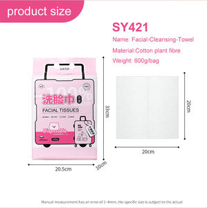 Toallas de Lujo Grandes Desechables de Calidad Profesional para Spa y Salón, Fabricadas en Fábrica, 20*20cm, de Algodón, para Baño y Cabello, para Huéspedes sy421 - Product Image 1