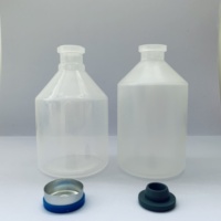 Bouteille liquide pour vaccin vétérinaire en plastique HDPE PP 100 ml