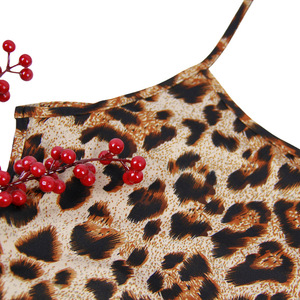 Body in poliestere con stampa leopardata, intero, aderente, senza schienale, <span class=keywords><strong>taglie</strong></span> <span class=keywords><strong>forti</strong></span>, con gonna corta, set lingerie <span class=keywords><strong>sexy</strong></span> da donna - Product Image 4