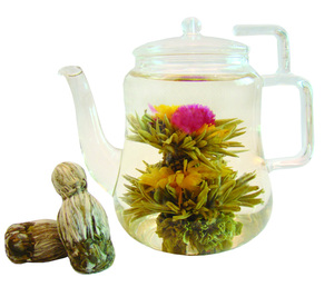 Bolas de Té Verde de Jazmín y Lirio Hechas a Mano, Té Saludable con Certificación ISO en Bolsa de Regalo - Product Image 3