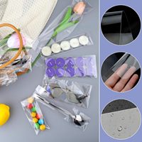 Sacs BOPP autocollants de 6*12cm avec impression en héliogravure, emballage jetable pour bijoux (boucles d'oreilles, colliers, bagues, bracelets, lunettes)